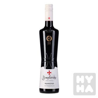 detail Templářské 0,75l Frankovka polosladké 11%