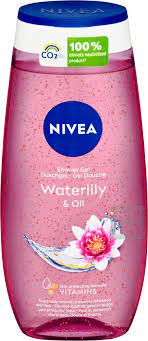detail NIVEA sprchovy gel 250ml Waterlily&oil