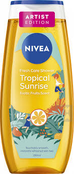 detail Nivea sprchový gel 250ml Tropical sunrise