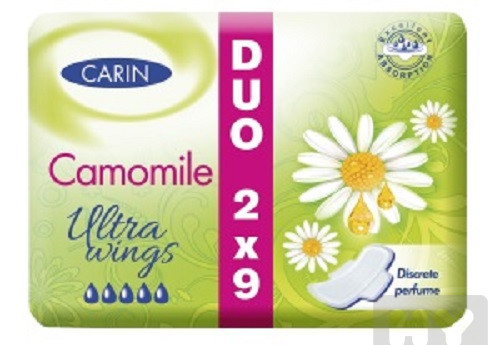 detail Carin ultra wings 18ks camomile DUO