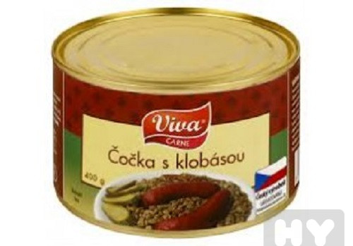 detail Viva Čočka s Klobásou 400g