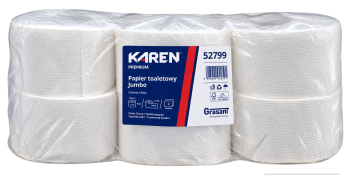 detail KAREN premium TP Jumbo 2vrst. 100m/12ks