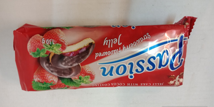 detail Passion jelly cake 130g Jahoda