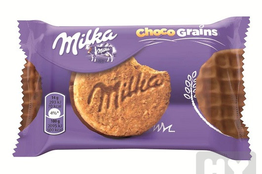 detail Milka choco grain 42g/24ks