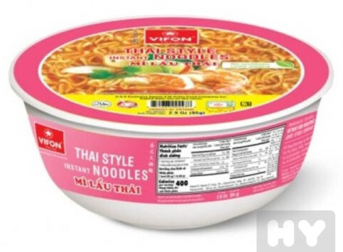 detail Vifon mi lau thái bát 12x85g inst.nudle s polévkou Thaiskou v misce