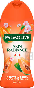 detail Palmolive 250ml Skin Radiance Papaya&Peach blossom