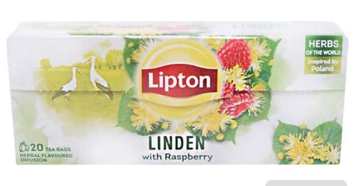 detail Lipton 20bags Linden a raspberry