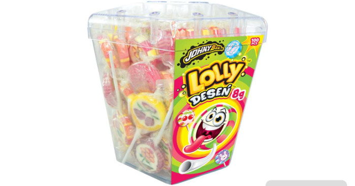 detail JB Lolly desen 100x8g keo mut