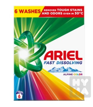 detail Ariel prášek 330g 6 praní Alpine Color