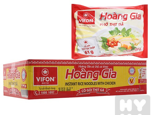 detail Hoang Gia pho ga Ryzove polevku 120g kureci/18ks