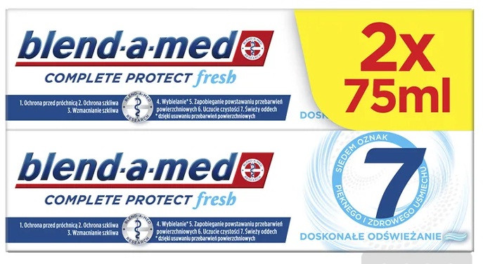 detail Blend a med 2x75ml complete protect fresh