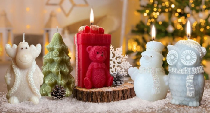 detail Bartek figurky snowy sprinkled 55g mix