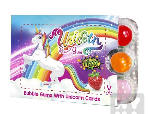 detail ILham bubble gum 20g Unicorn/24ks