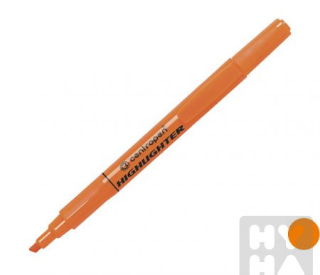 detail Centropen Zvýrazňovač 8722 Oranžový 1-4mm