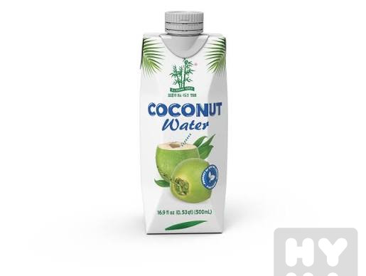 detail Bamboo tree Přírodní Kokosová Voda 500ml nuoc dua