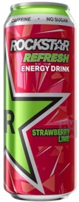 Rockstar 500ml Strawberry lime