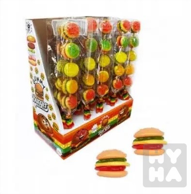 detail Burger gummy na tyčce 18gx20ks