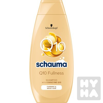 detail Schauma šampón 400ml Q10 Fullness