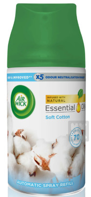 detail Airwick náplň 250ml Soft cotton
