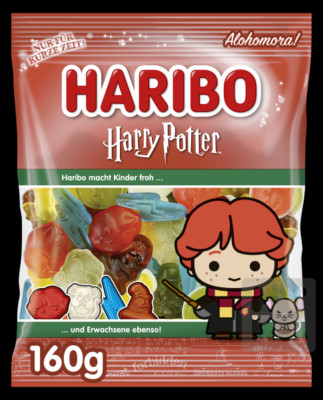 detail Haribo 160g DE Harry potter červené