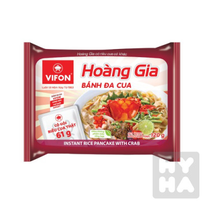 hoang gia polevku krevety 120g/HG banh da cua/18ks