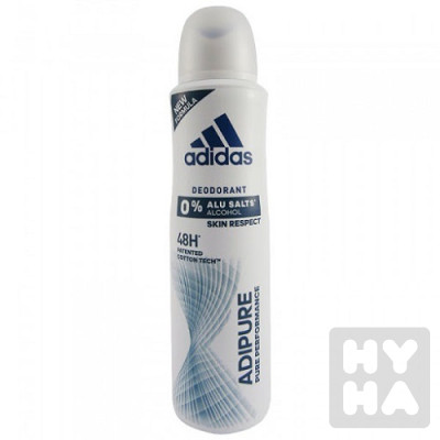 Adidas deodorant 150ml Adipure woman