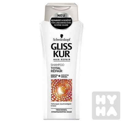 detail Glisskur sampon 250ml Total repair
