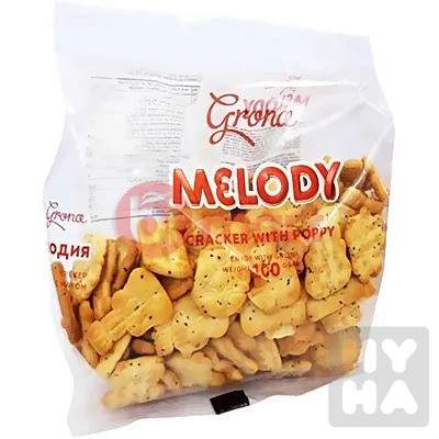 detail Grona Melody 100g solené kreky s mákem