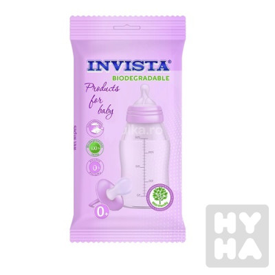 Invista vlcene ubrousky 15ks baby ruzove