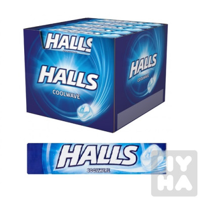 Halls 33,5g Coolwave mentol