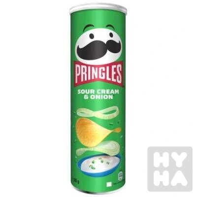 detail Pringles 185g sour cream a onion