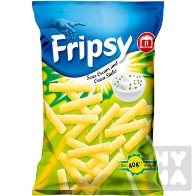 detail Fripsy 40g Sour cream and onion sticks/25ks