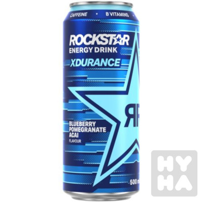 Rockstar 500ml Blueberry