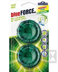 blu foce 2x40g forest/vien chay wc