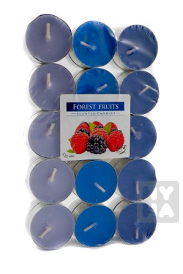 Bispol tea lights 30ks Forest fruit