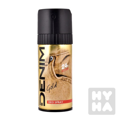 Denim deodorant 150ml Gold