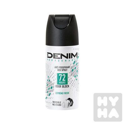Denim deodorant 150ml Extreme fresh