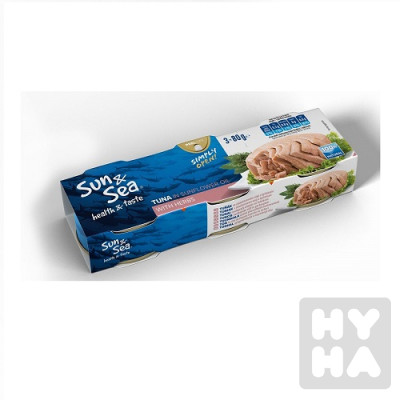 Sun a sea tunak slunec. olej + bylinky 3x80g