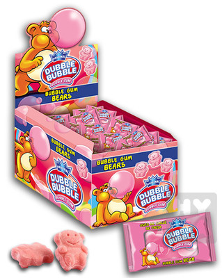 detail Bubble gum bears 4,5g 150ks