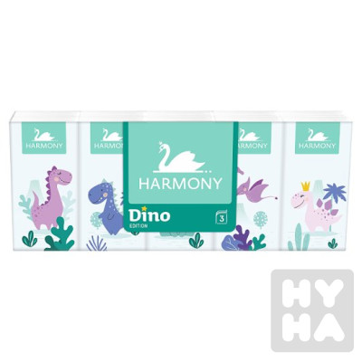 Harmony kapesníčky 10x10 3V Dino