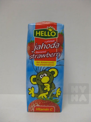 Hello jahoda 250ml