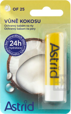 Astrid balzám 4,8g vůně kokosu