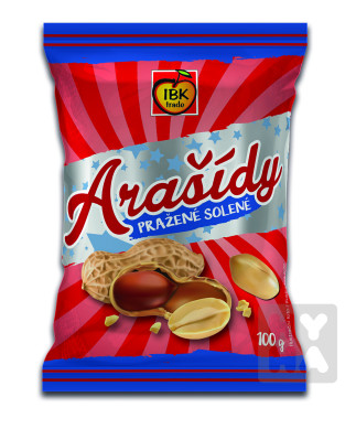IBK Arašídy pržené solené 100g