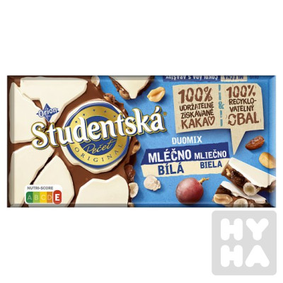 Orion Sudentská 170g Duomix mléčno bílá