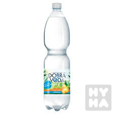 Dobrá voda 1,5L +vitamíny B Hruška a bezinka