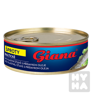 detail Giana baltické šproty 240g v oleji