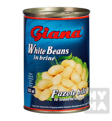 detail Giana Fazole bílé 400g v nálevu