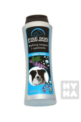 Fine dog shampoo 250ml Long Hair 123
