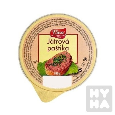 detail Viva Játrová Paštika 100g