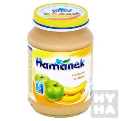 Hamánek 190g Banán a jablko